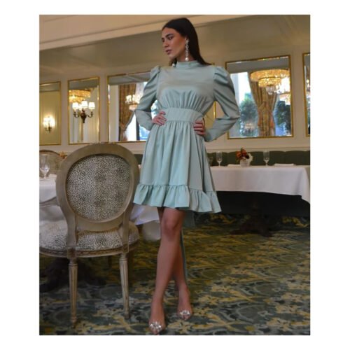 Amore Pistachio Dress - Image 4