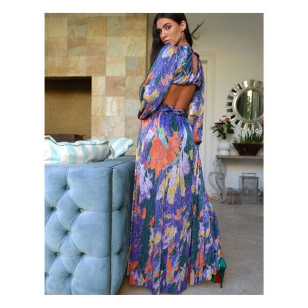 Anette Multi Colors Dress - Image 3