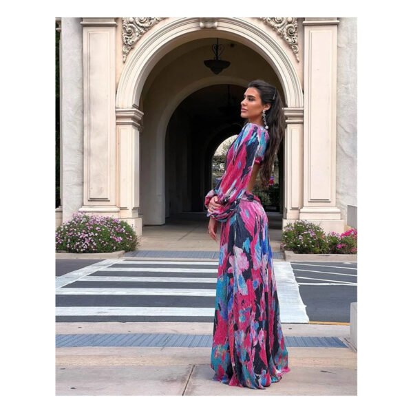 Anette Multi Colors Dress - Image 6