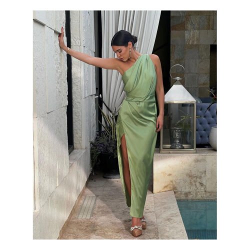 Bertina Satin Dress - Image 28