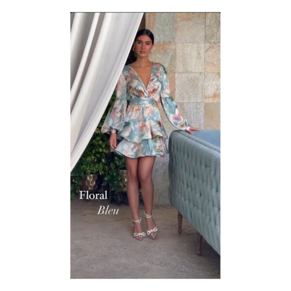 Bombshell Floral Dress - Image 10