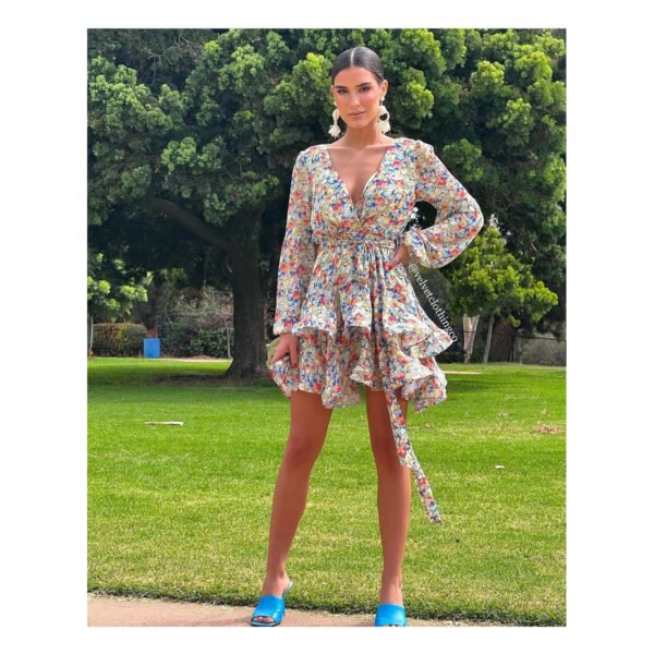 Bombshell Floral Dress - Image 20