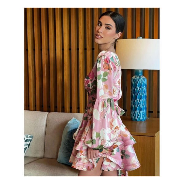 Bombshell Floral Dress - Image 16
