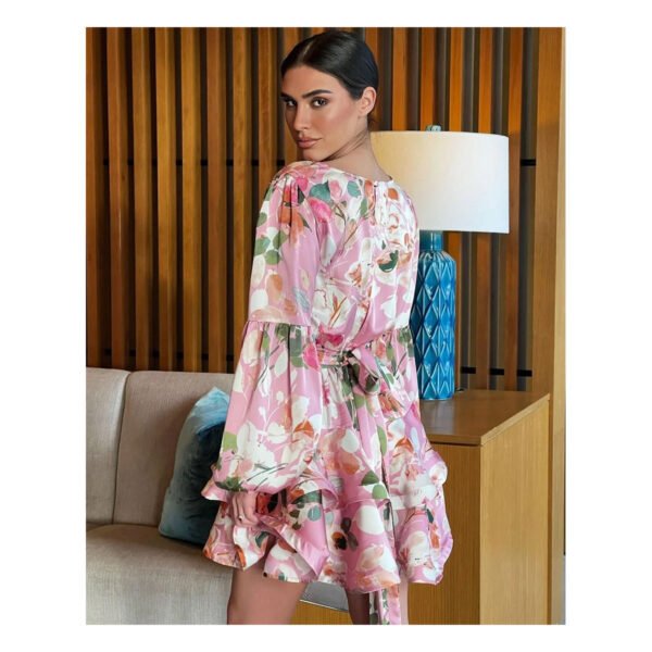 Bombshell Floral Dress - Image 17