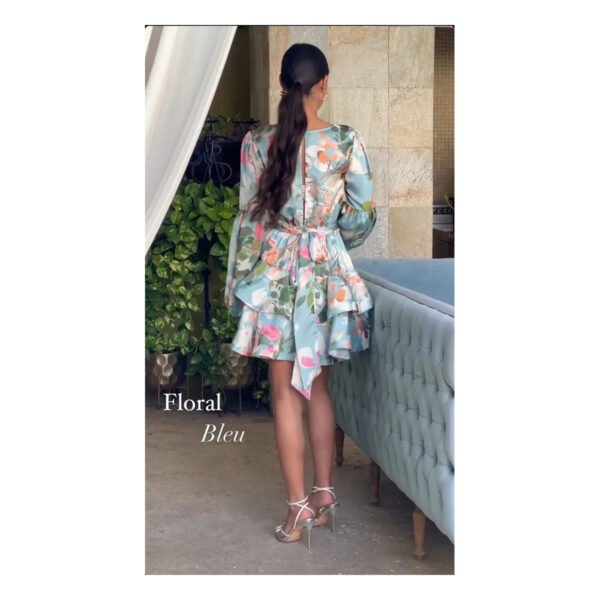 Bombshell Floral Dress - Image 12