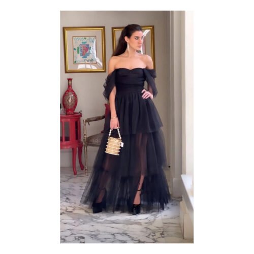 Edith Fluffy Dress - Image 5