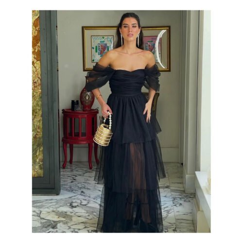 Edith Fluffy Dress - Image 6