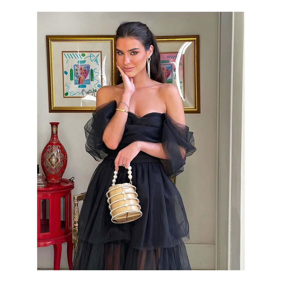 Edith Fluffy Dress
