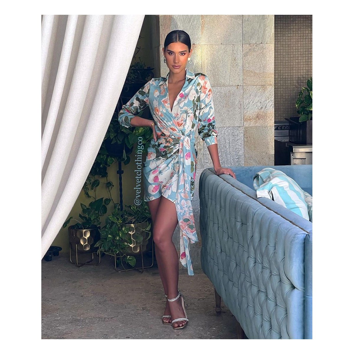 Fauna Floral Dress