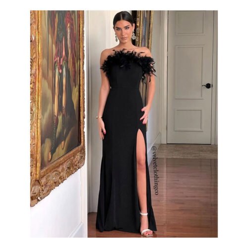 Feather  Dress - Image 16