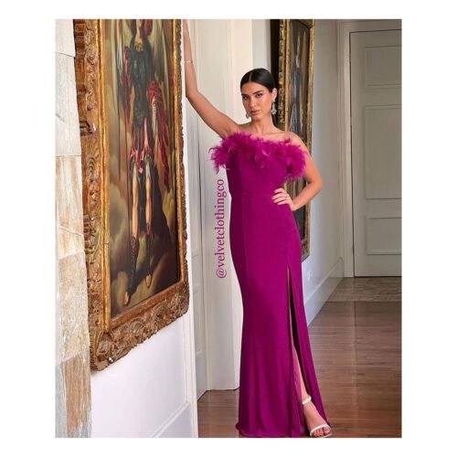 Feather  Dress - Image 7