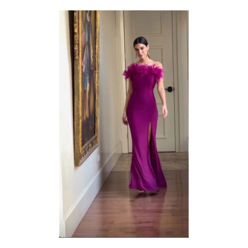 Feather  Dress - Image 9