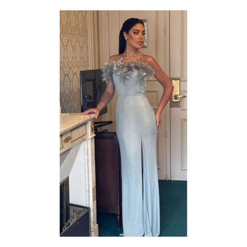 Feather  Dress - Image 4