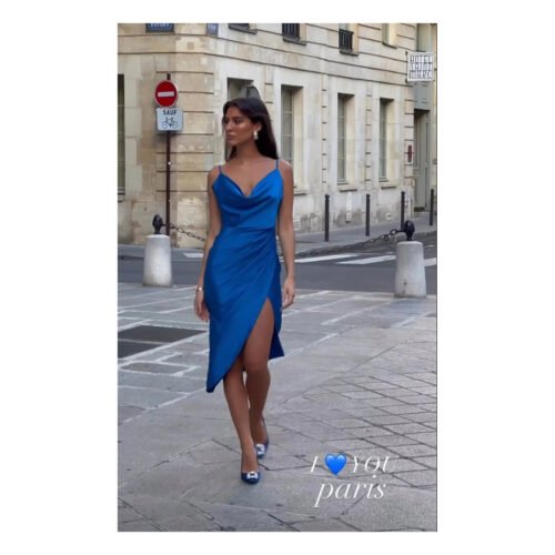 Florin Royal Blue Dress - Image 2