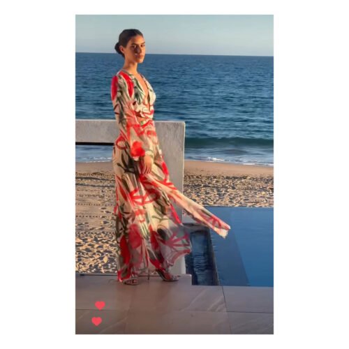 Gijon Red Dress - Image 3