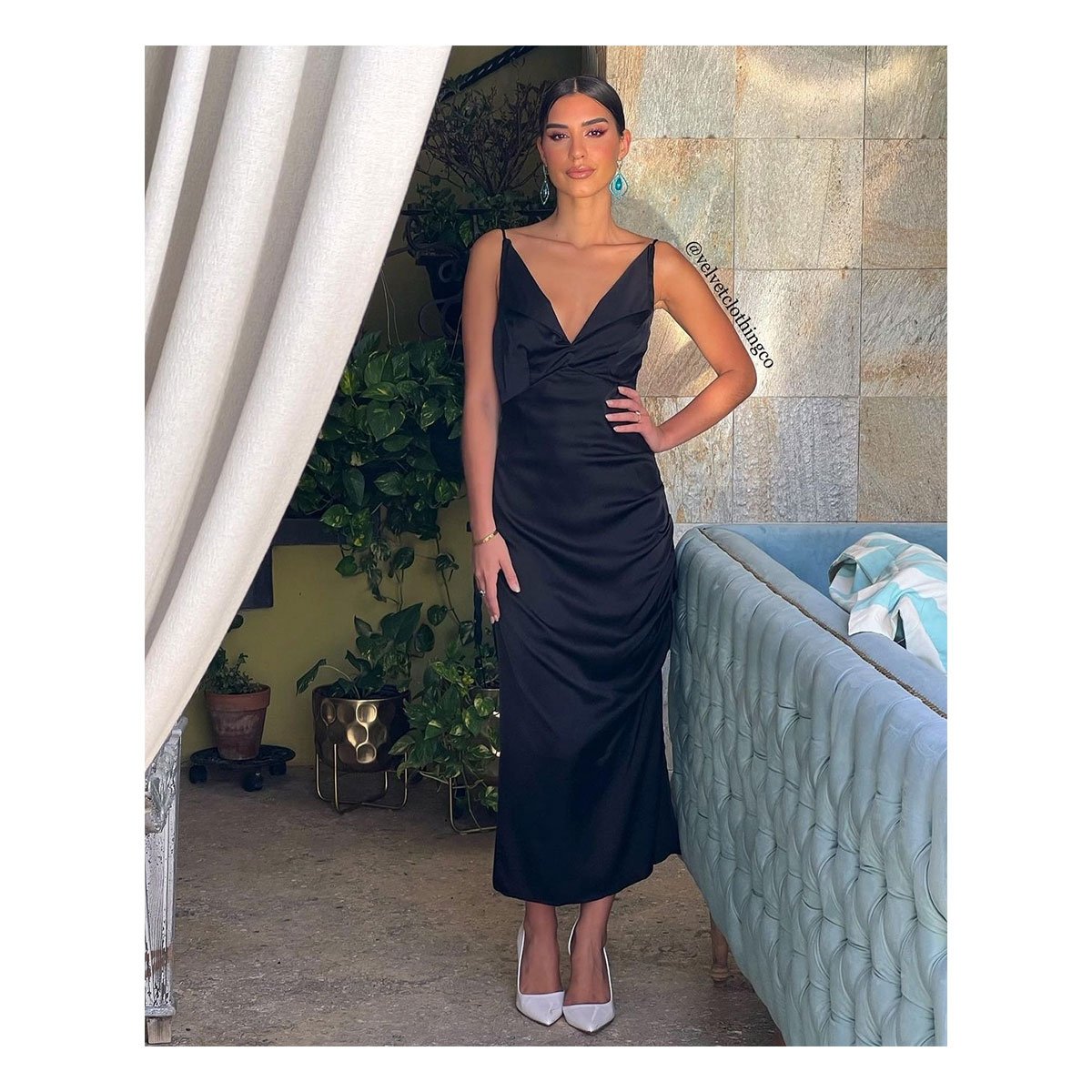 Manhattan Satin Dress