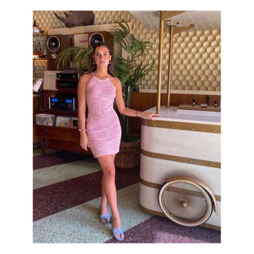 Mesina Pink Dress - Image 2