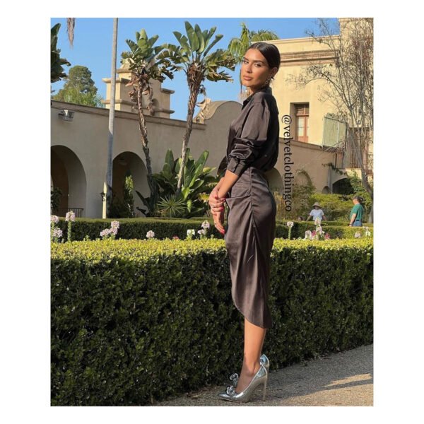 Minerva Silki Midi Dress - Image 6