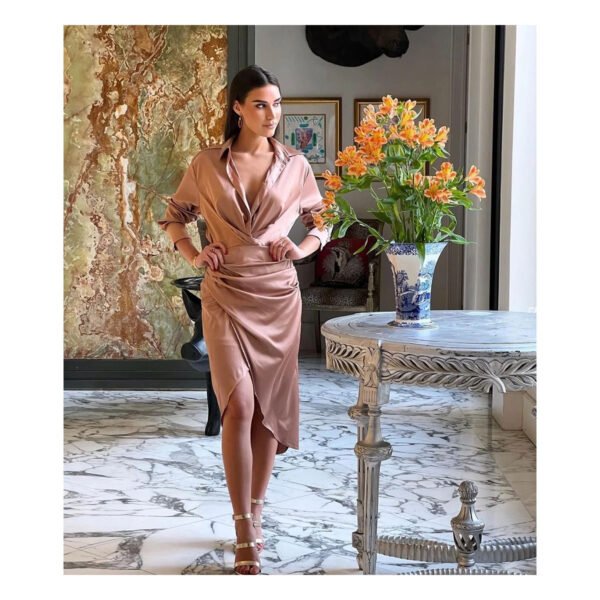 Minerva Silki Midi Dress - Image 13