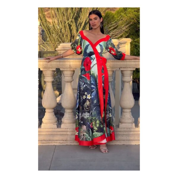 Mulan Red Dress - Image 2