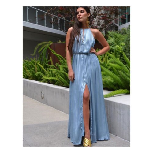 Nicole Blue Dress