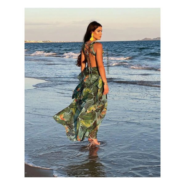 Santander Green Dress - Image 3