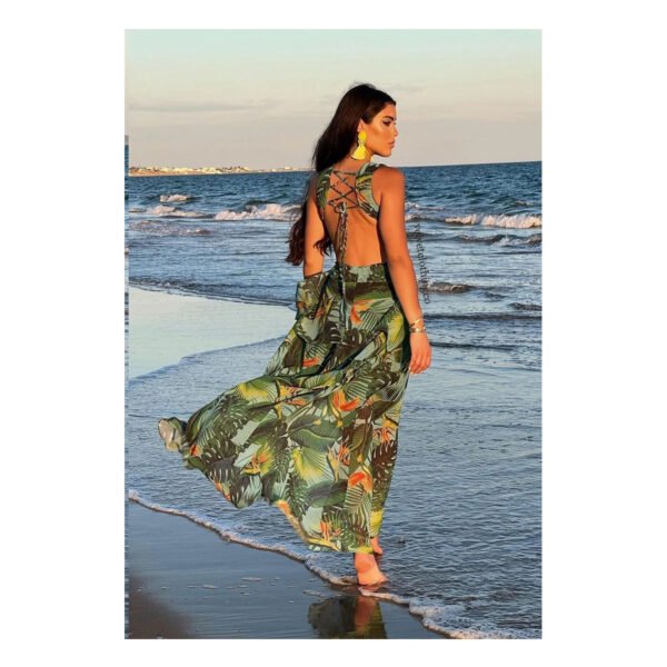 Santander Green Dress - Image 4