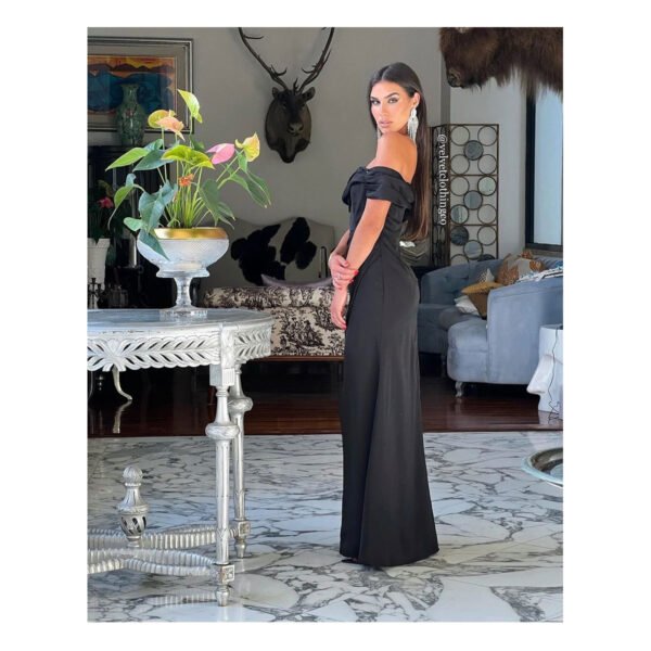 Zamora Black Dress - Image 4