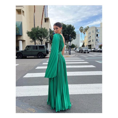 Laetitia Satin Dress - Image 15