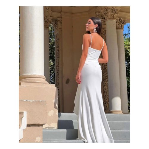 Daila White Dress - Image 4