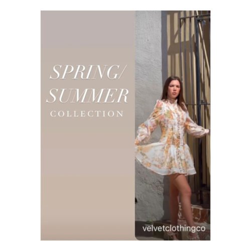 Dune Floral Mini Dress - Image 2