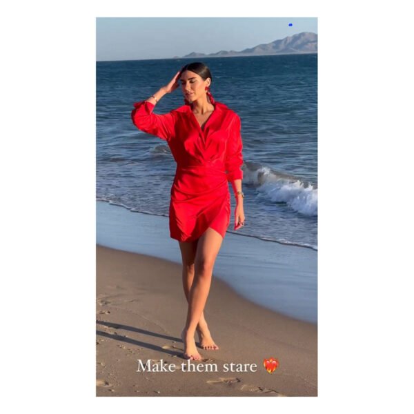 Estelle Red Dress