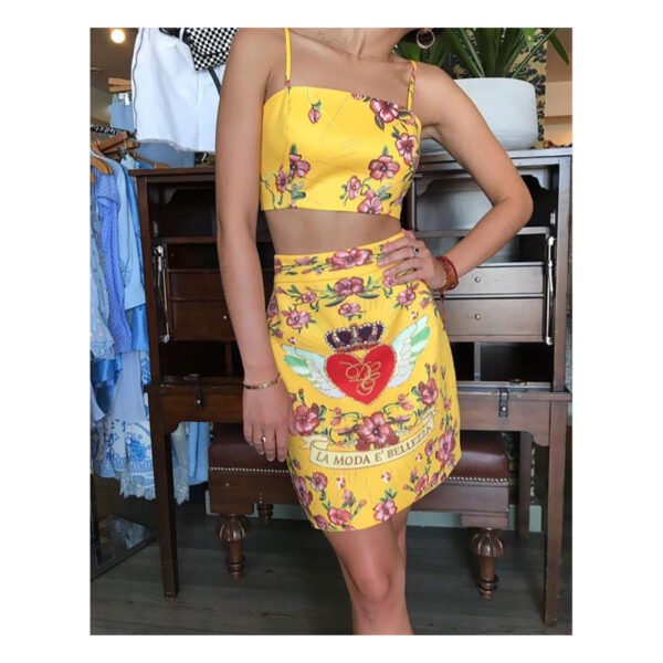 Ibiza Yellow Skirt
