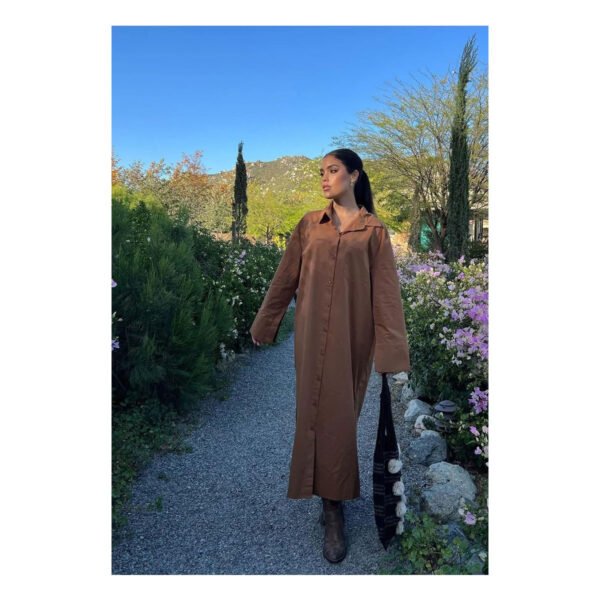 Maruja Brown Dress - Image 2