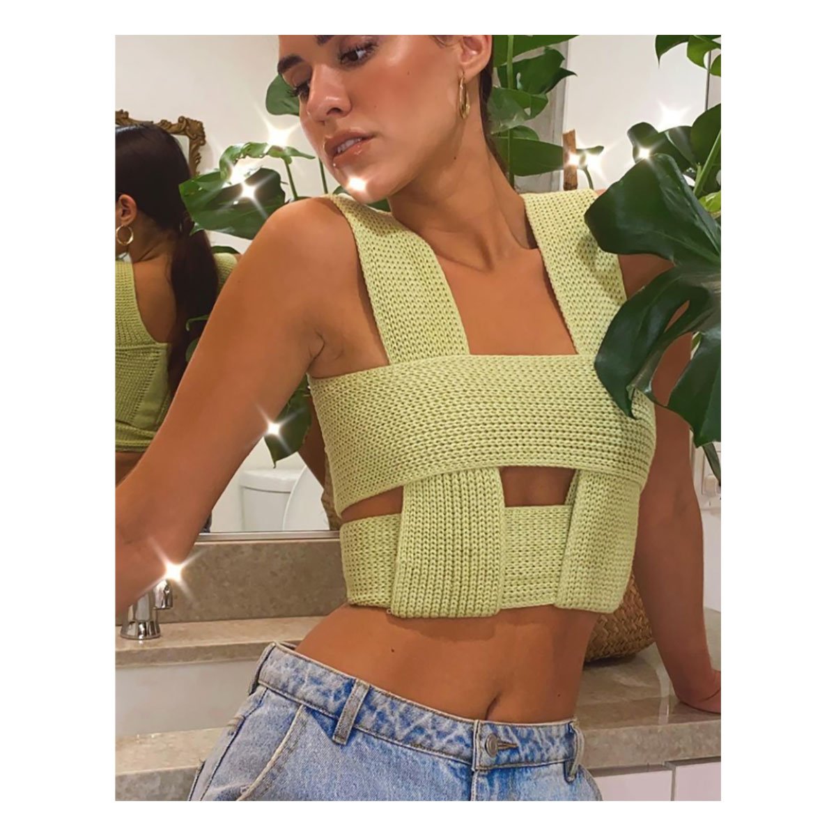 Bree Top Lime