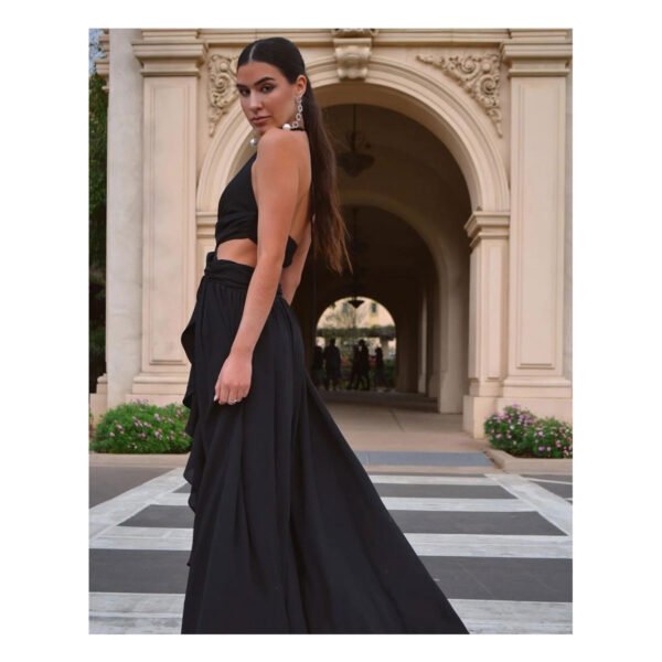Cabana Black Dress - Image 2