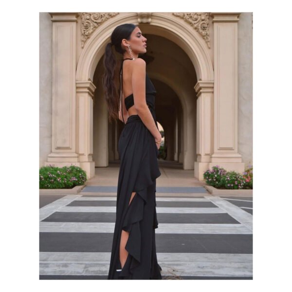 Cabana Black Dress - Image 4