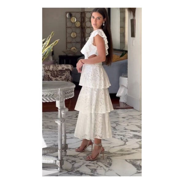 Carolina White Dress - Image 2