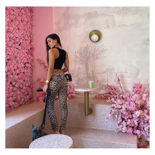 Cheetah Skinny Jeans - Image 2