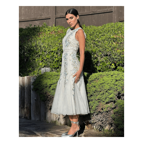 Chipre Floral Midi Dress - Image 3