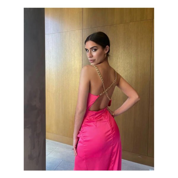 Chain Midi Dress - Image 2