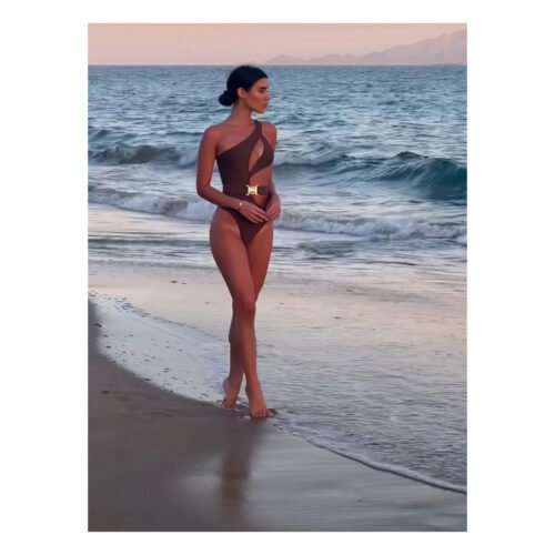Jazmín Brown Swimsuit - Image 2