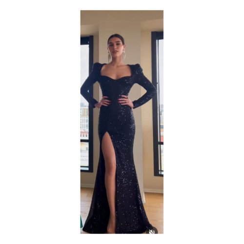 Lina Black Dress