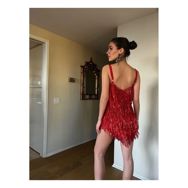 Nydia Sequin Dress - Image 7