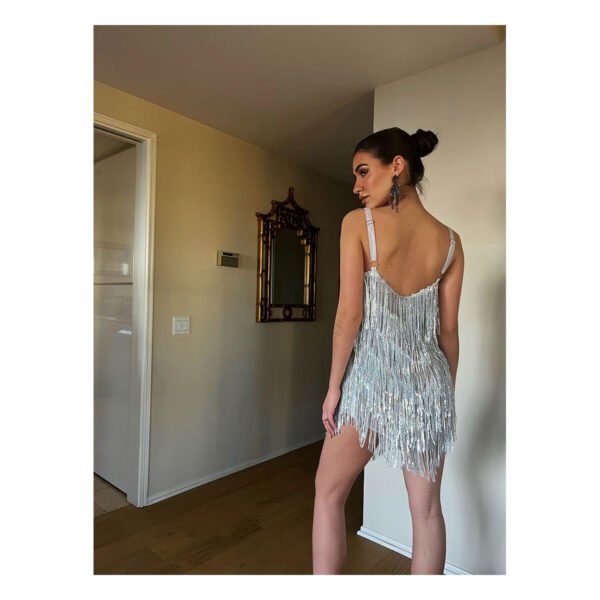 Nydia Sequin Dress - Image 5