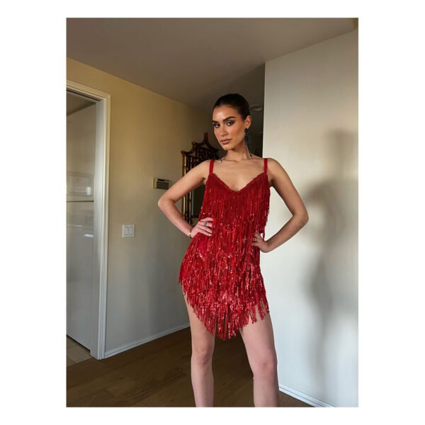 Nydia Sequin Dress - Image 6