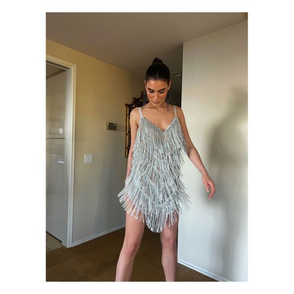 Nydia Sequin Dress - Image 4