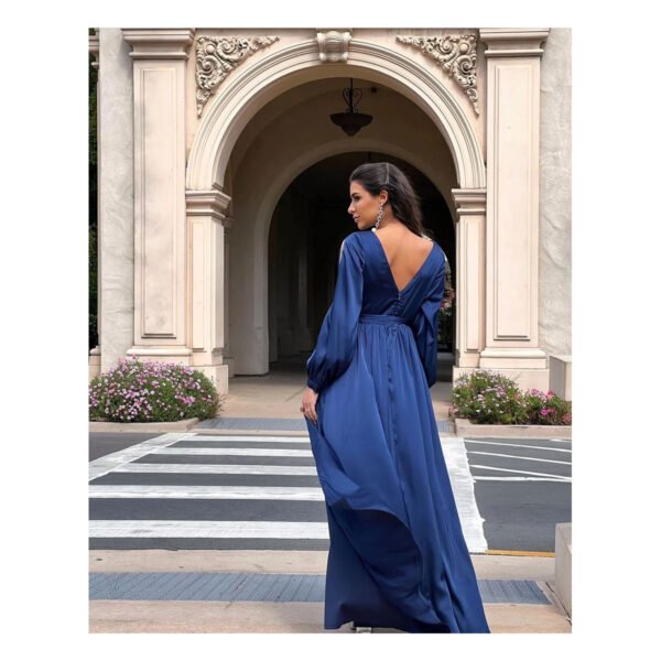 Tea Satin Dress - Image 6