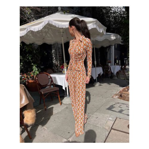 Ximena Orange Jumpsuit - Image 3
