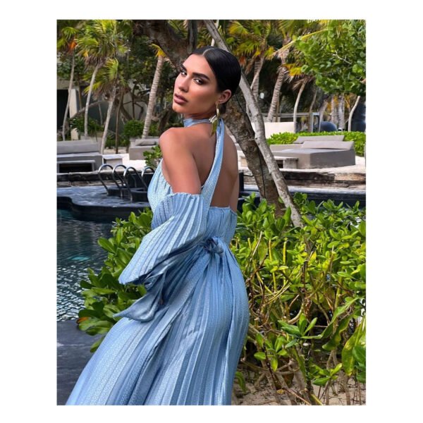Arianna Baby Blue Dress - Image 2